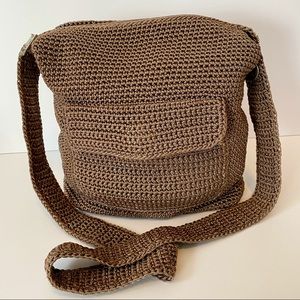 VINTAGE The Sak crocheted bag, like new